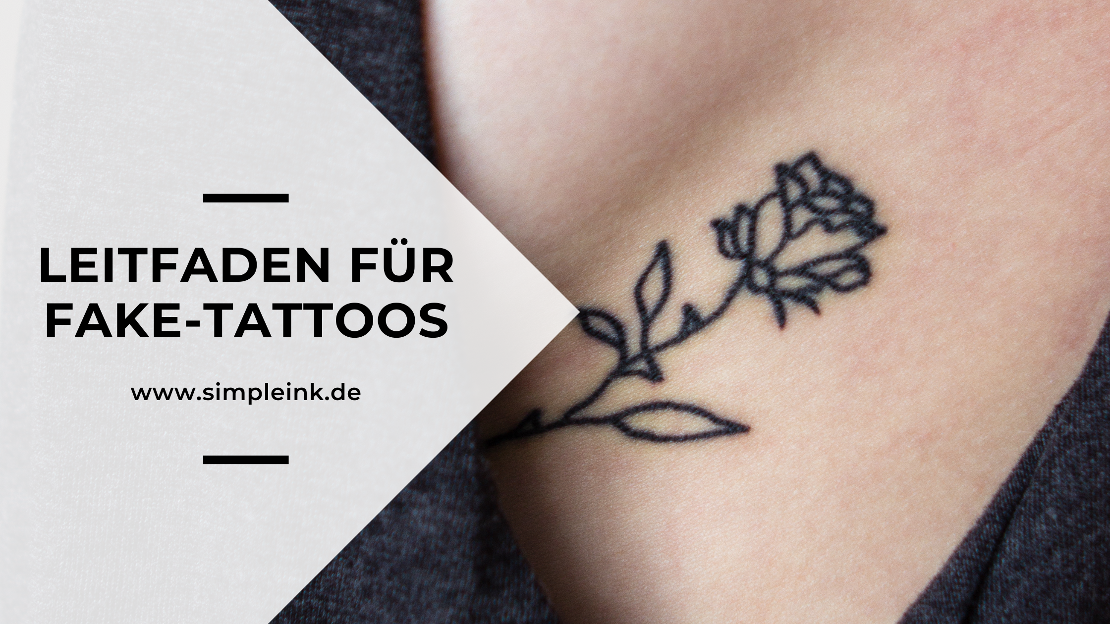 Der vollständige Leitfaden für Fake-Tattoos: Was Sie wissen müssen‍