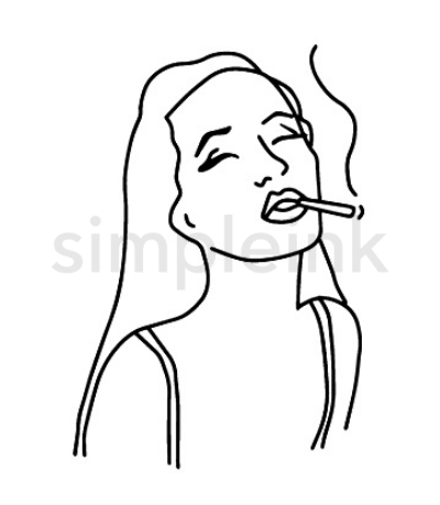 Smoke Up Girl