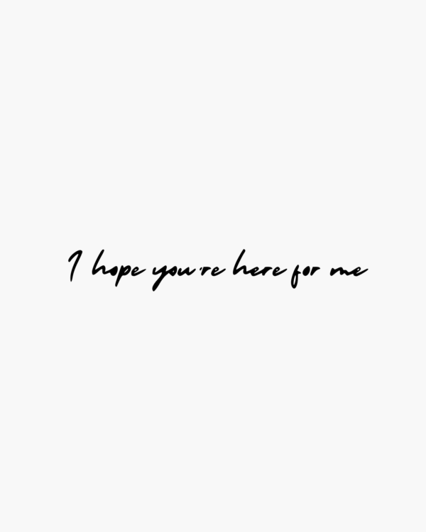223 I hope you´re here for me